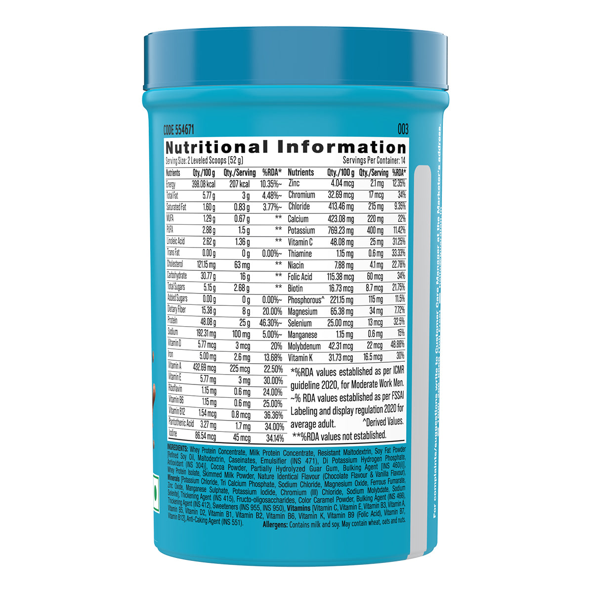 GNC Total Lean Lean Shake 25 - 750 gms